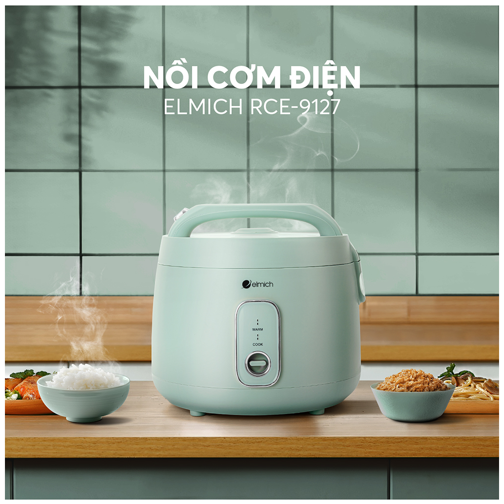 Nồi Cơm Điện Elmich RCE-9127 1.8 Lít 7