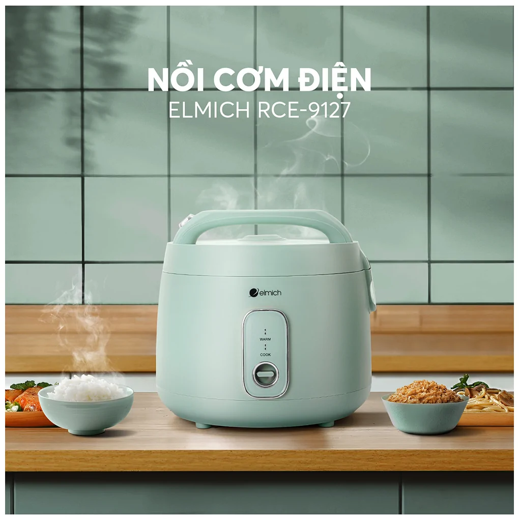Nồi Cơm Điện Elmich RCE-9127 1.8 Lít 7