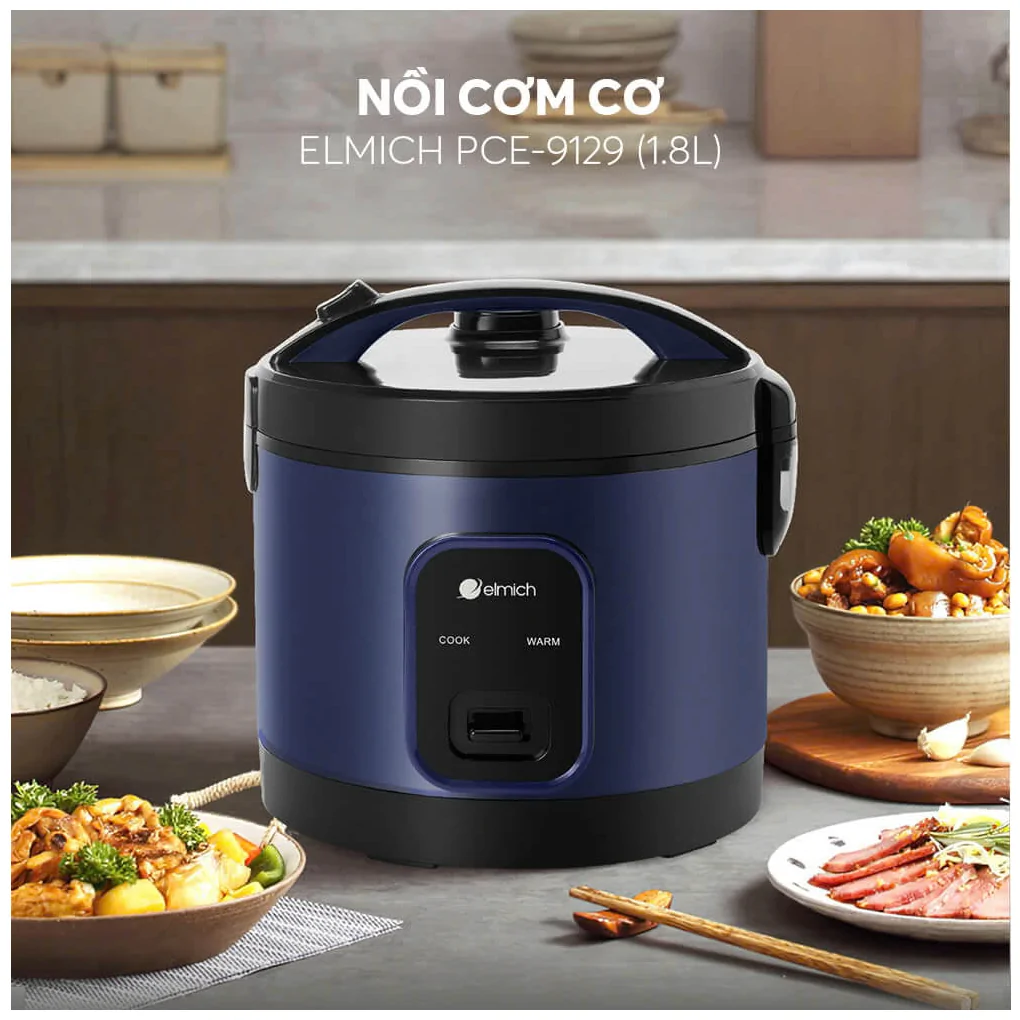 Nồi Cơm Điện Elmich RCE-9129 1.8 Lít 13