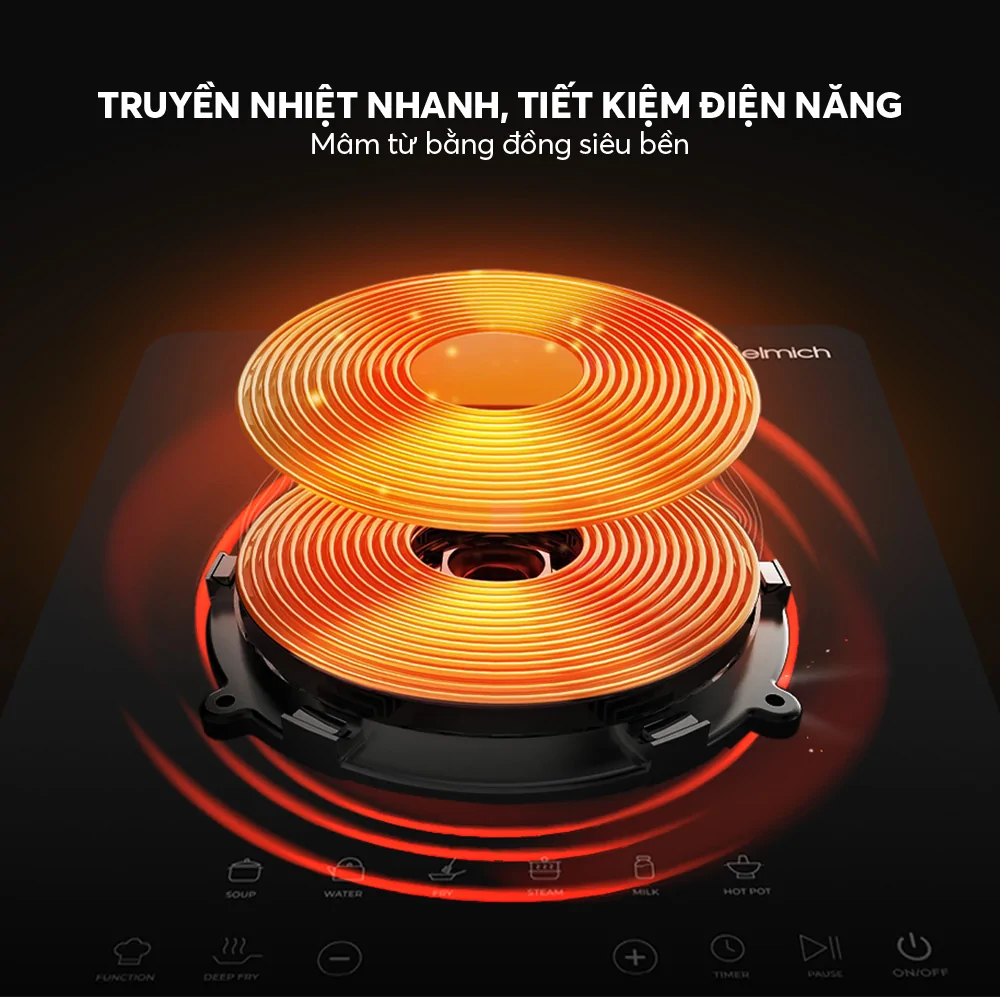 Bếp Điện Từ Elmich ICE-9301 10