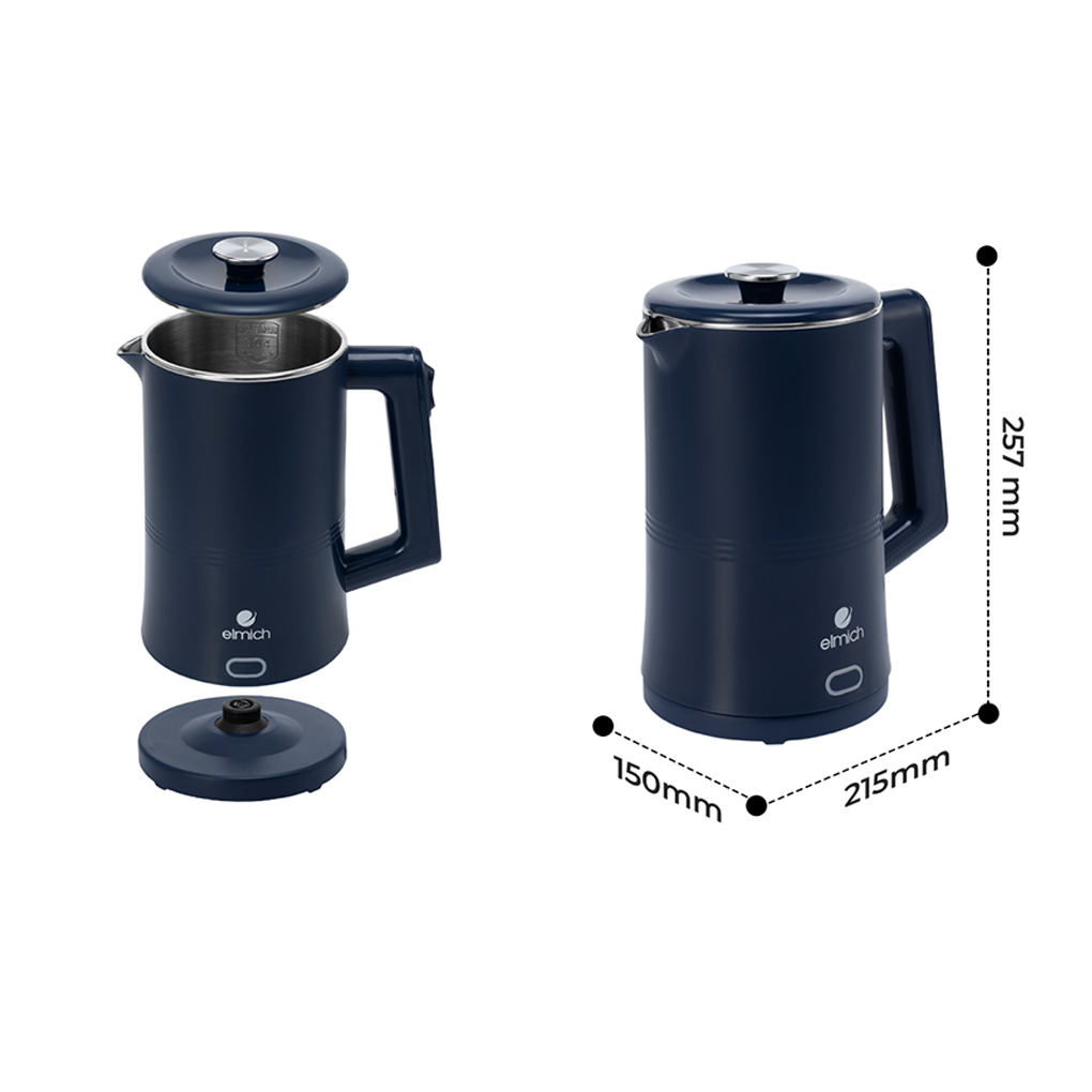 Ấm Đun Siêu Tốc Elmich KEE-9148 1.7 Lít 7