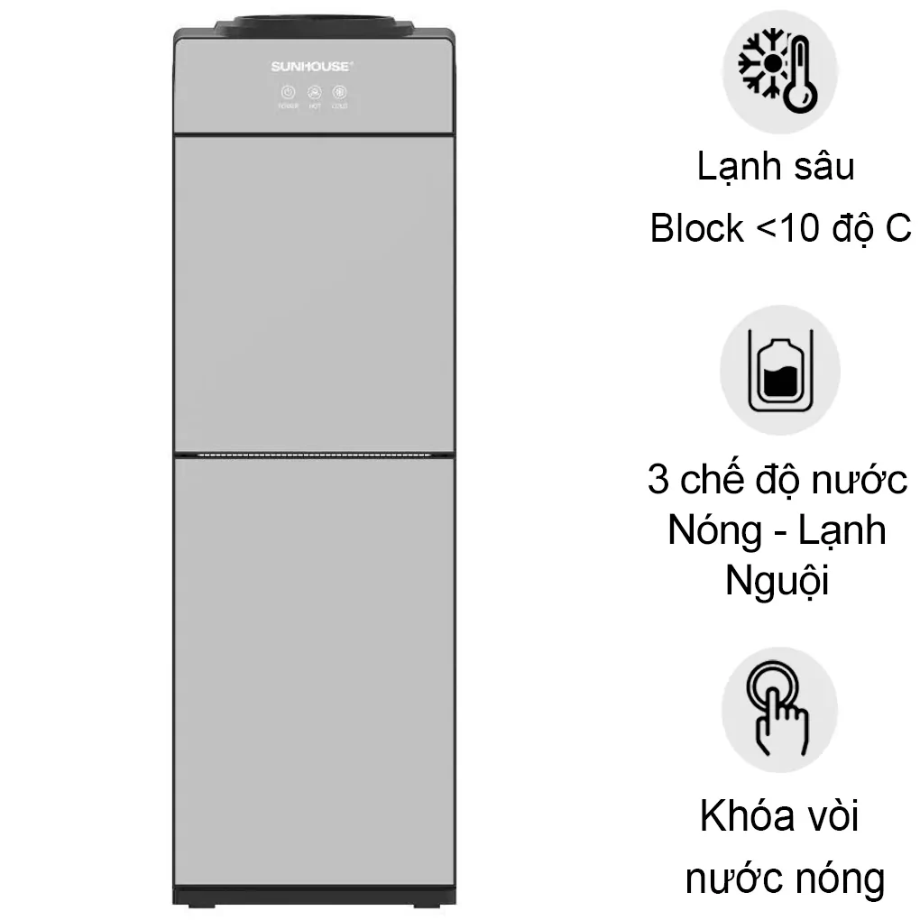 Cây Nước Nóng Lạnh Sunhouse SHD9635 670W
