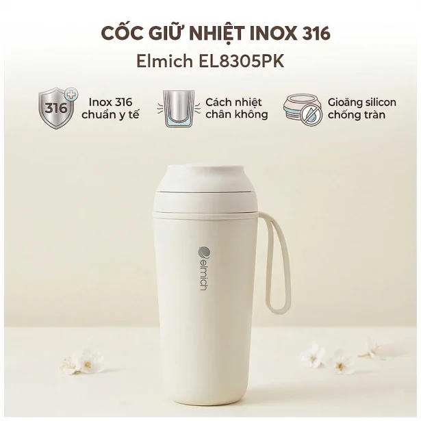  Inox 316 Elmich EL8305WH 450ml