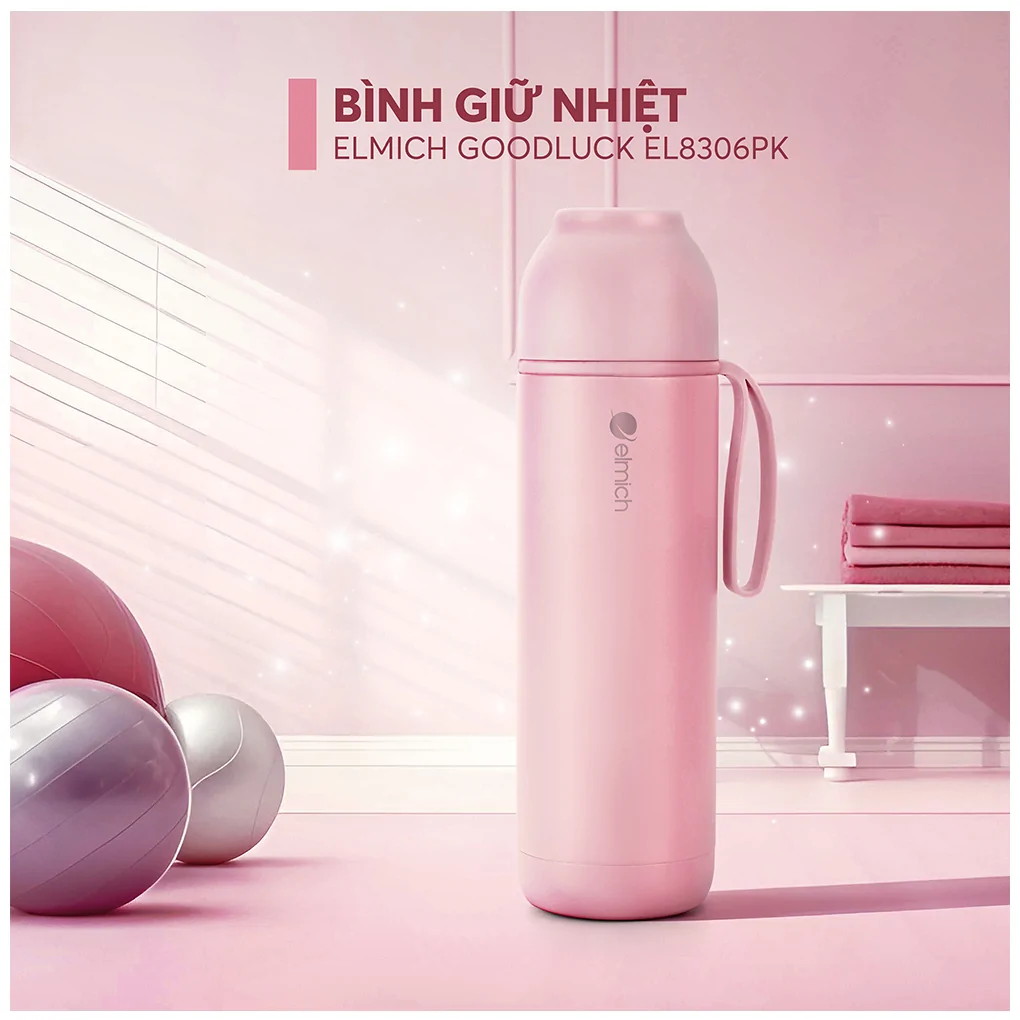 Bình Giữ Nhiệt Inox 316 Elmich EL8306PK 500ml 6