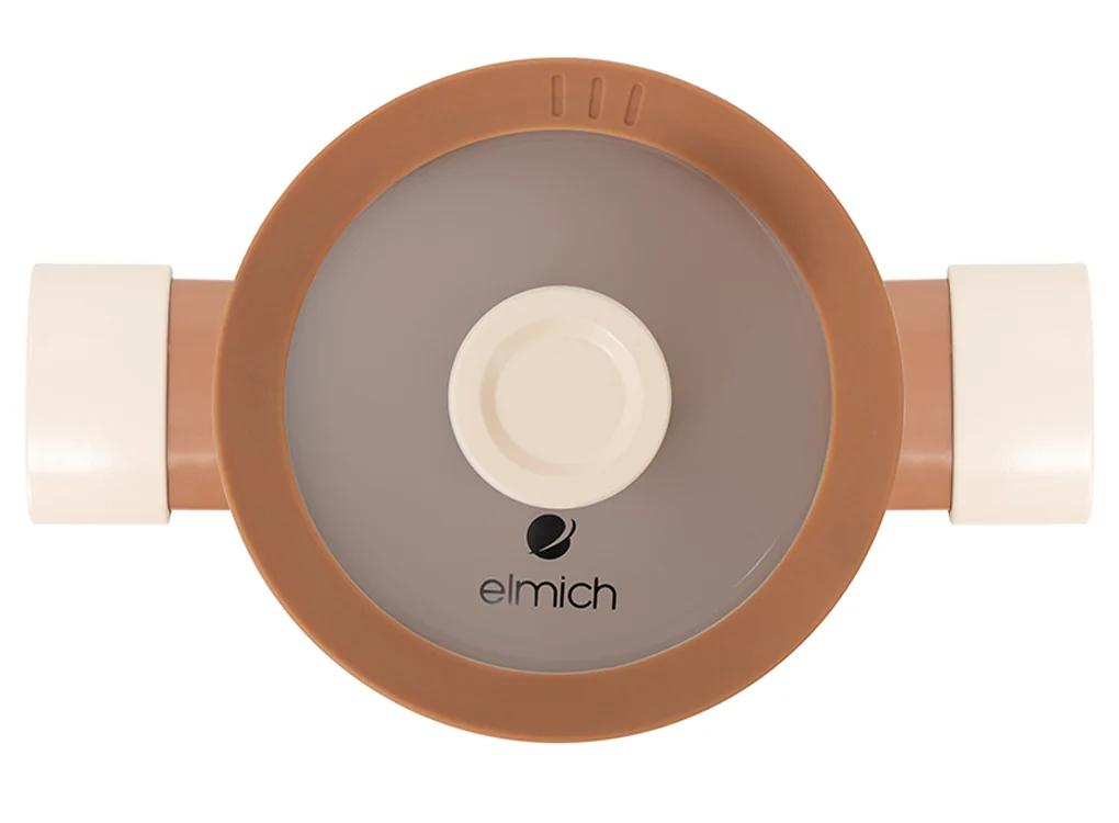Bộ Nồi Chống Dính Ceramic Elmich Mocha EL5243MC04 Size 18,20,24, Quánh 16cm 7
