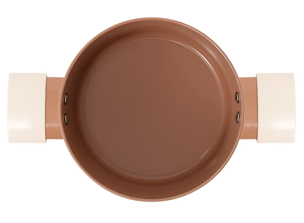 Bộ Nồi Chống Dính Ceramic Elmich Mocha EL5243MC04 Size 18,20,24, Quánh 16cm 8