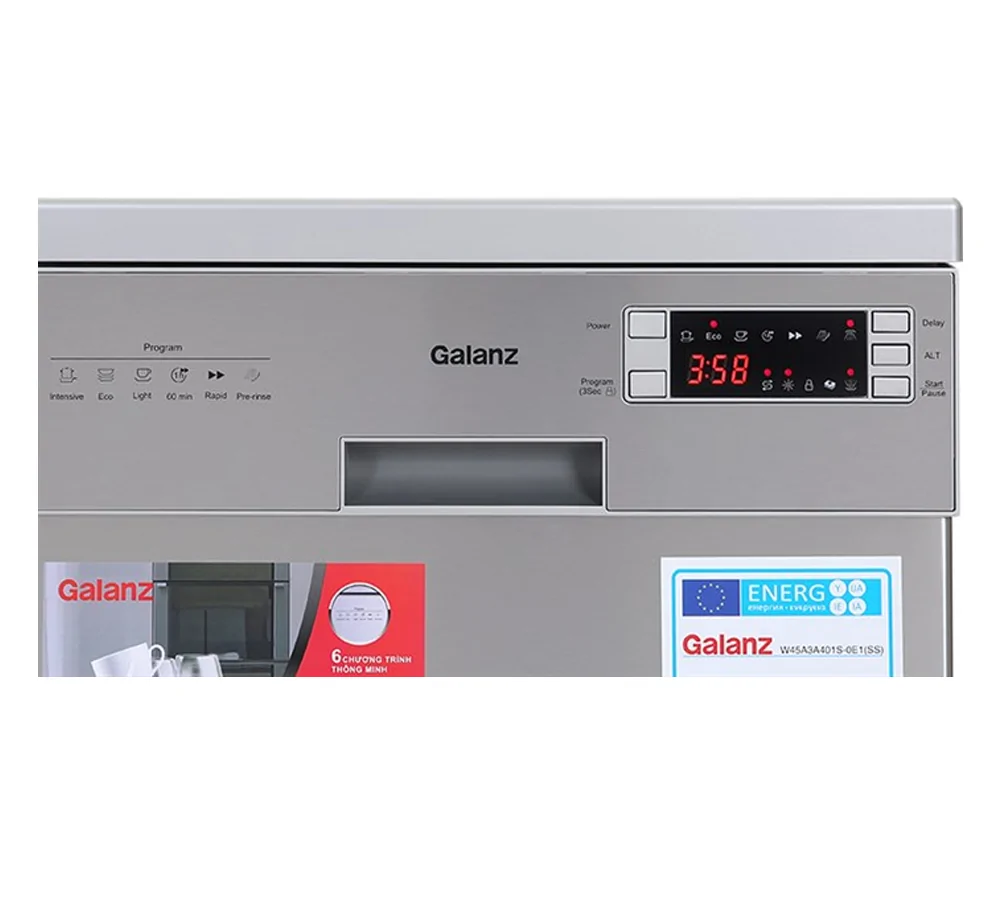 Máy Rửa Chén Đĩa Độc Lập Galanz W45A3A401S-0E1(SS) 2