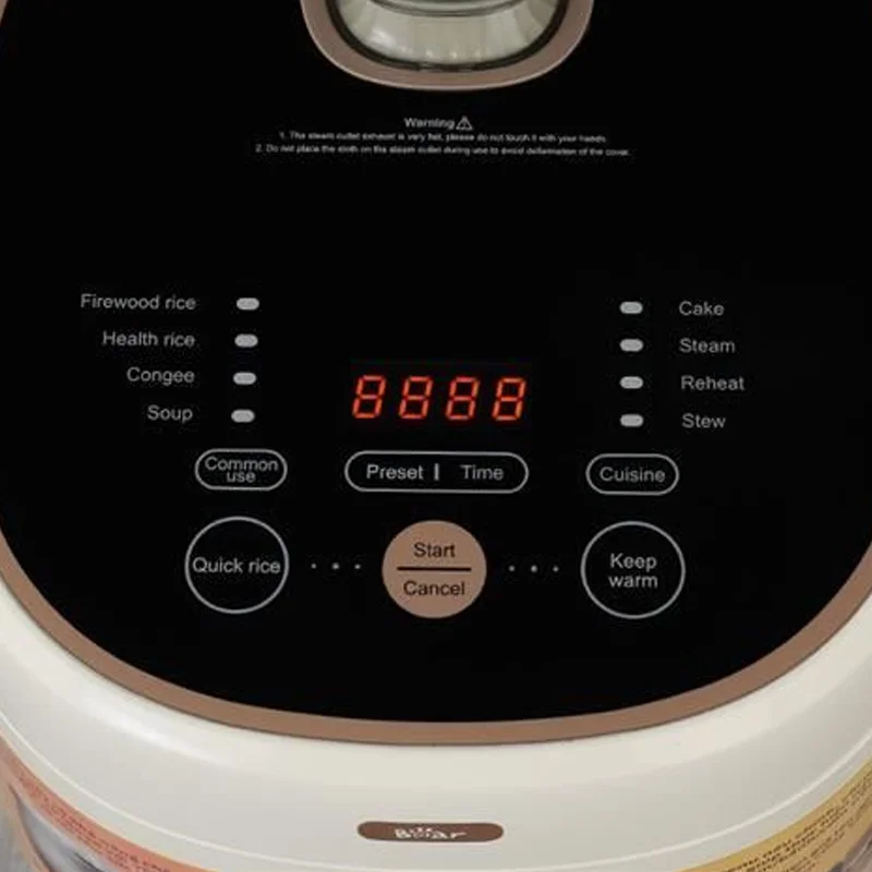 Nồi Cơm Điện Tử Bear DFB-C30D1 1 Lít 5