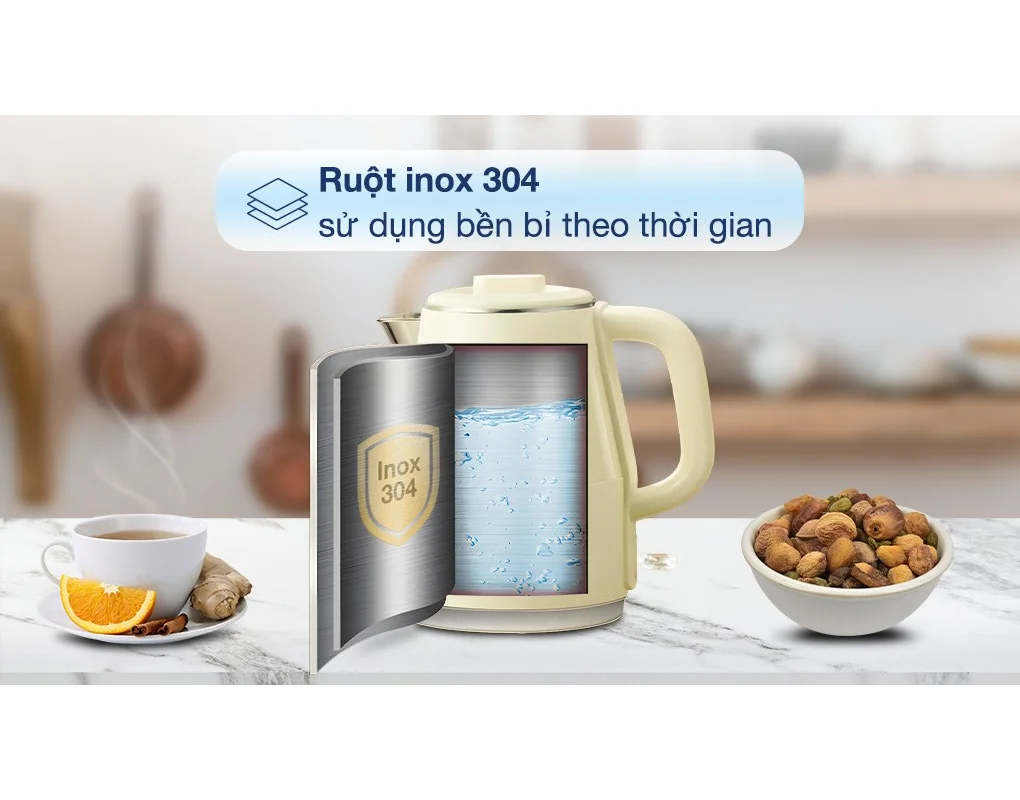 Bình Đun Siêu Tốc Bear KE-5H20B16 2.0 Lít 4