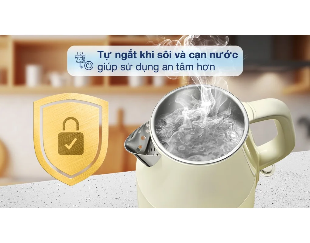 Bình Đun Siêu Tốc Bear KE-5H20B16 2.0 Lít 6