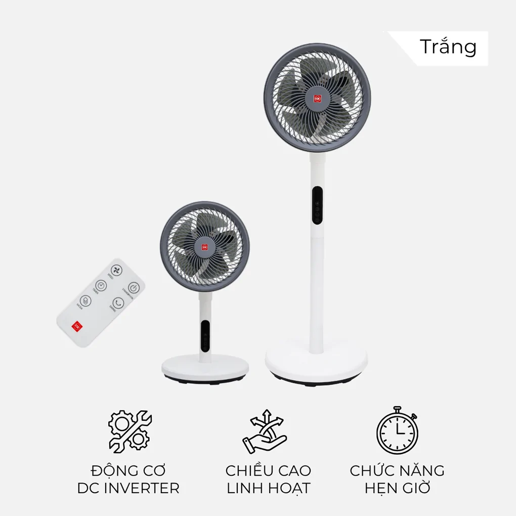 Quạt Đứng Lửng KDK HL19V 6