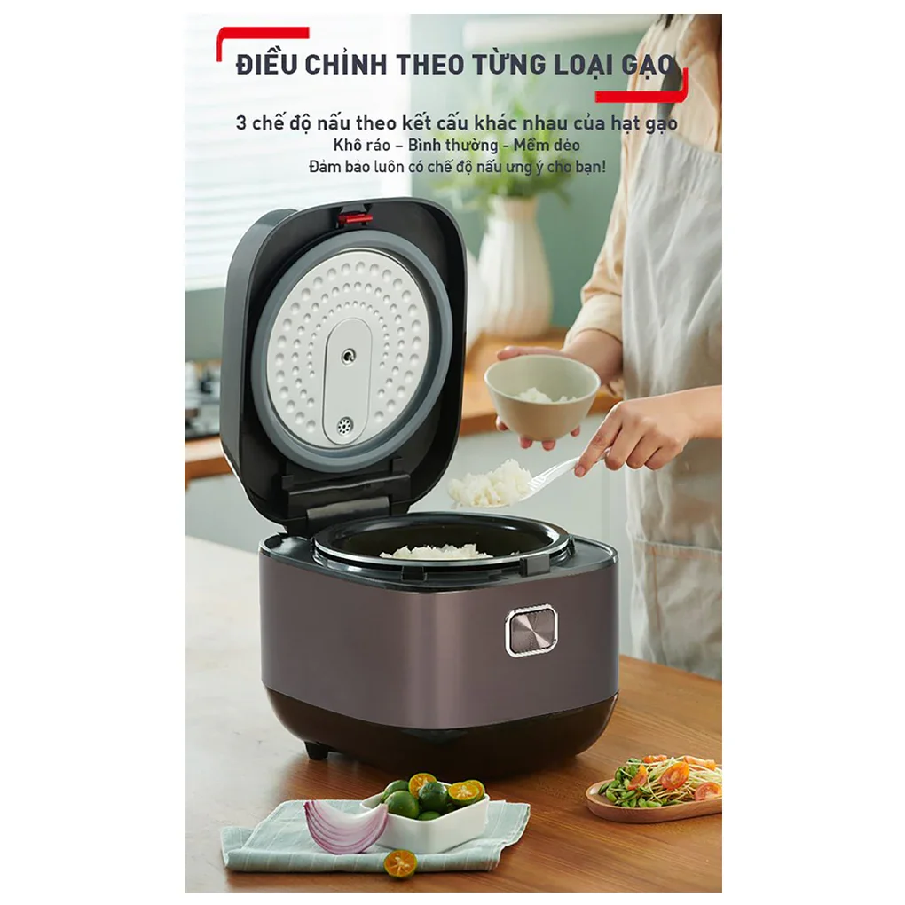 Nồi Cơm Điện Tử Tefal Delirice Plus RK776968 - 1.8 Lít 3