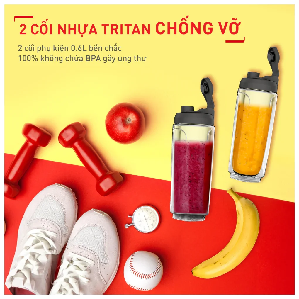 Máy Xay Sinh Tố Đa Năng Tefal BL15FD30 4