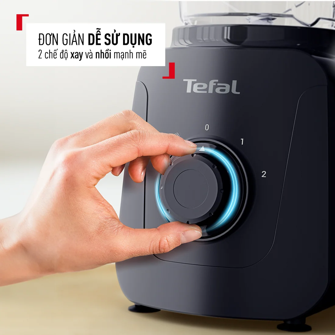 Máy Xay Sinh Tố Tefal Blendforce Essential BL4118T0 450W 5