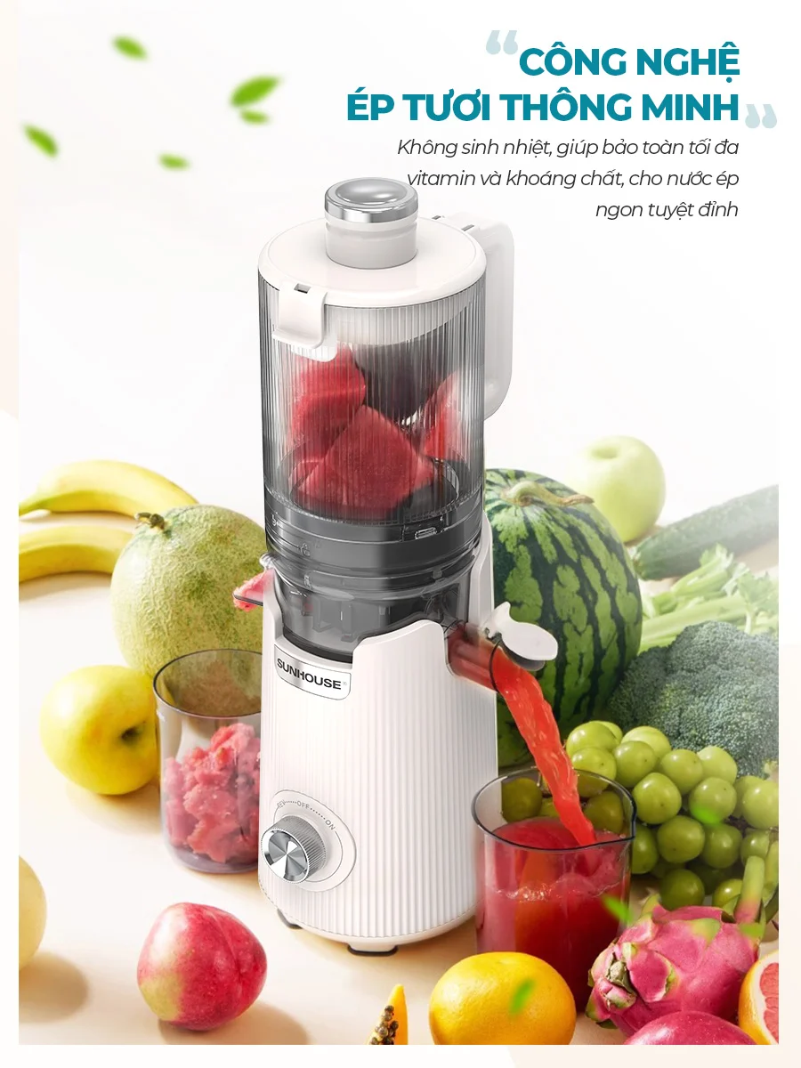 Máy Ép Chậm Sunhouse SHD5504 7