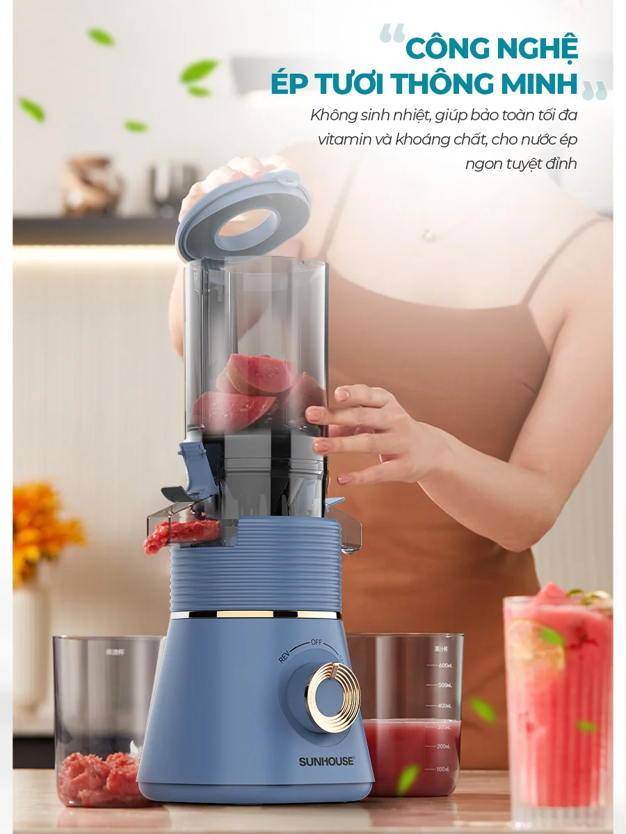 Máy Ép Chậm Sunhouse SHD5518 9