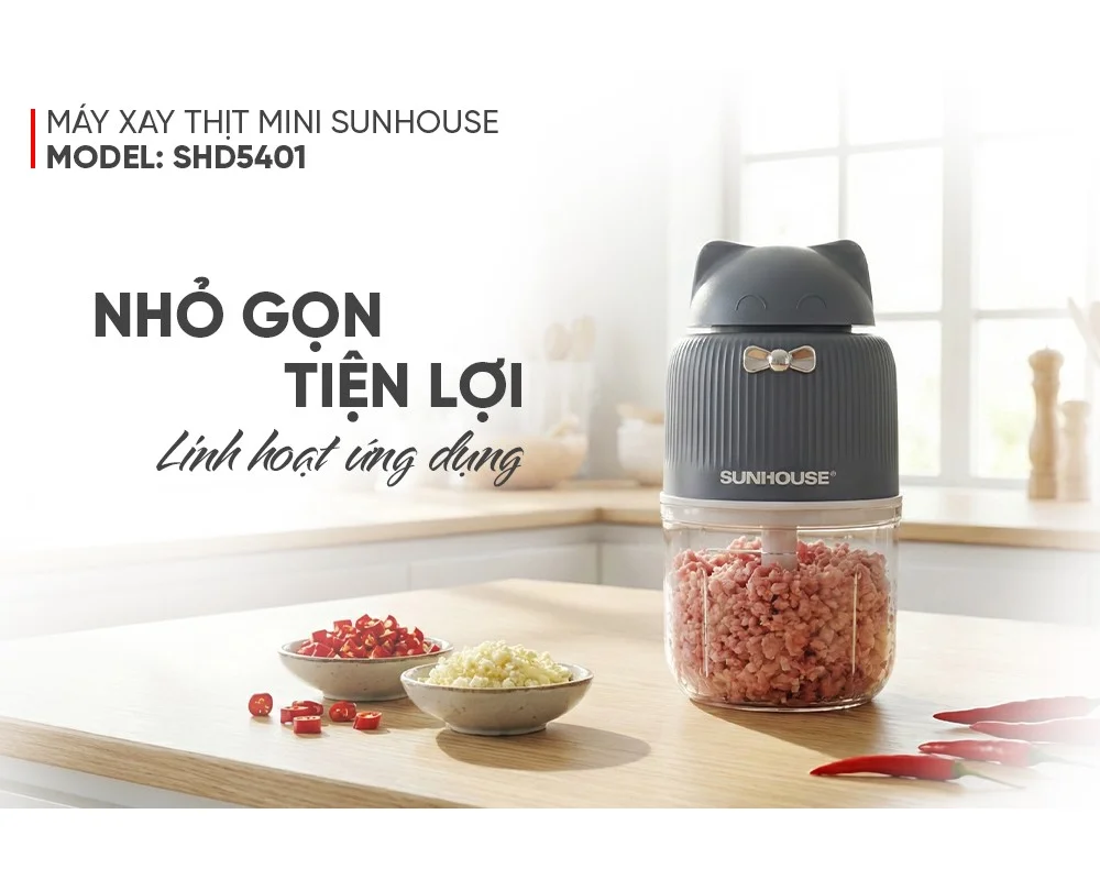 Máy Xay Thịt Sunhouse SHD5401 4