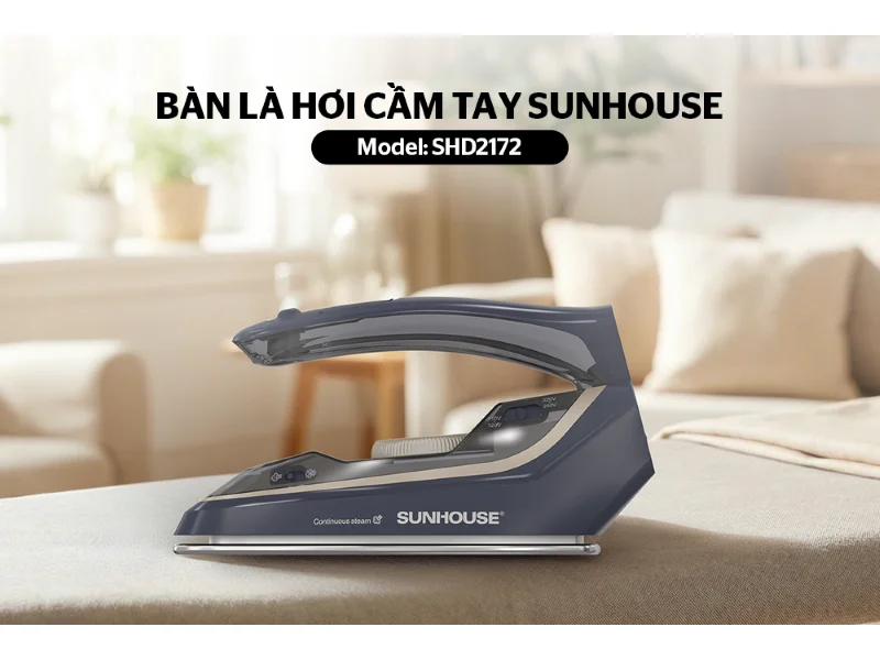 Bàn Ủi Hơi Nước Cầm Tay Sunhouse SHD2172 5
