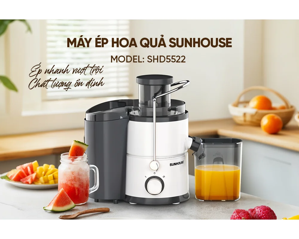 Máy Ép Trái Cây Sunhouse SHD5522 5