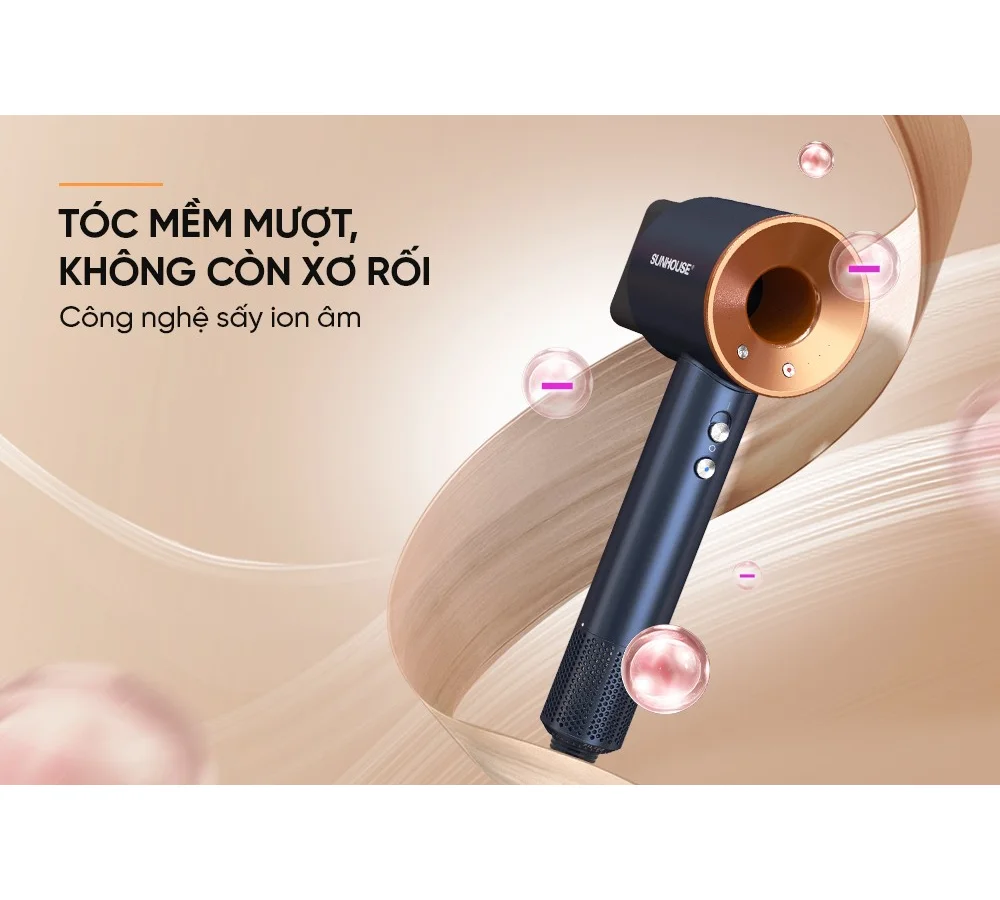 Máy Sấy Tóc Tốc Độ Cao Sunhouse SHD2321 5