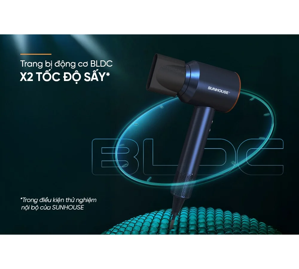 Máy Sấy Tóc Tốc Độ Cao Sunhouse SHD2321 6