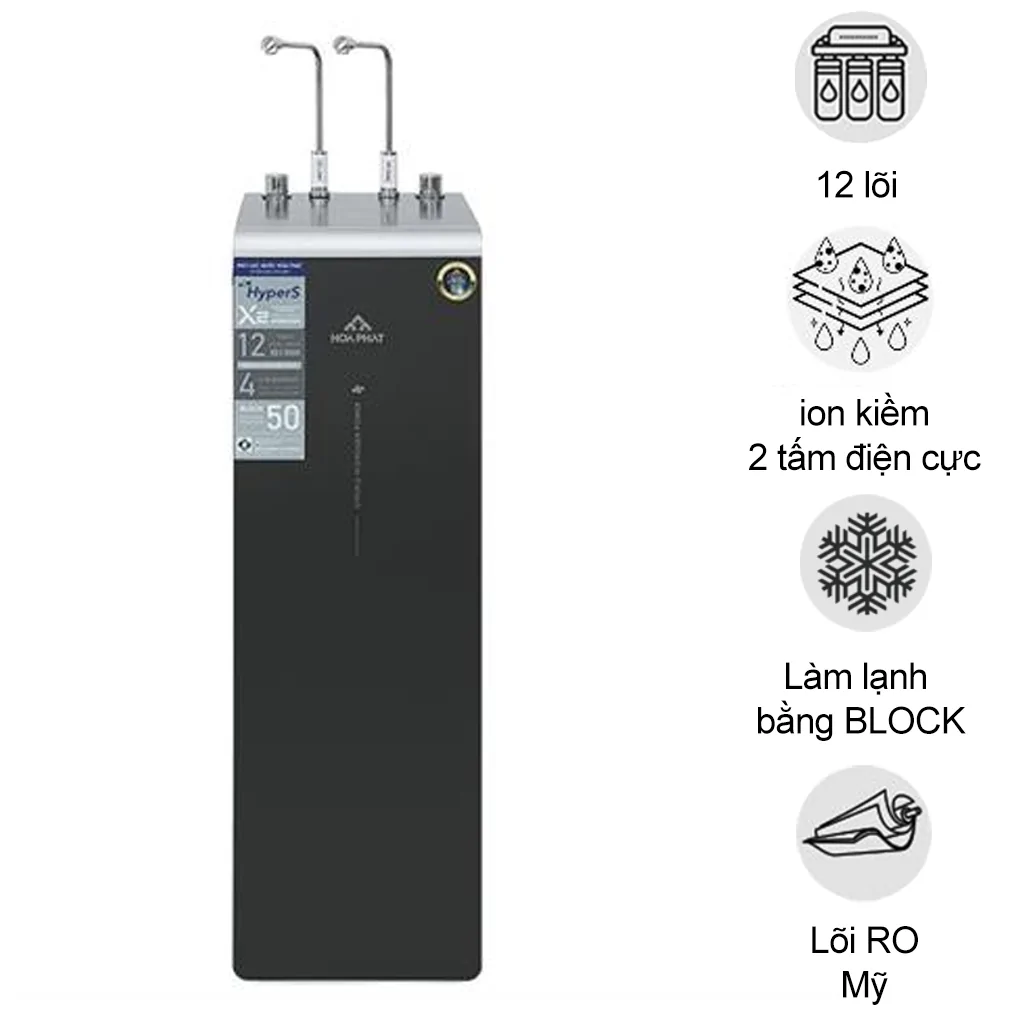 Máy Lọc Nước Hydrogen Ion Kiềm Nóng Lạnh Hòa Phát HPA886