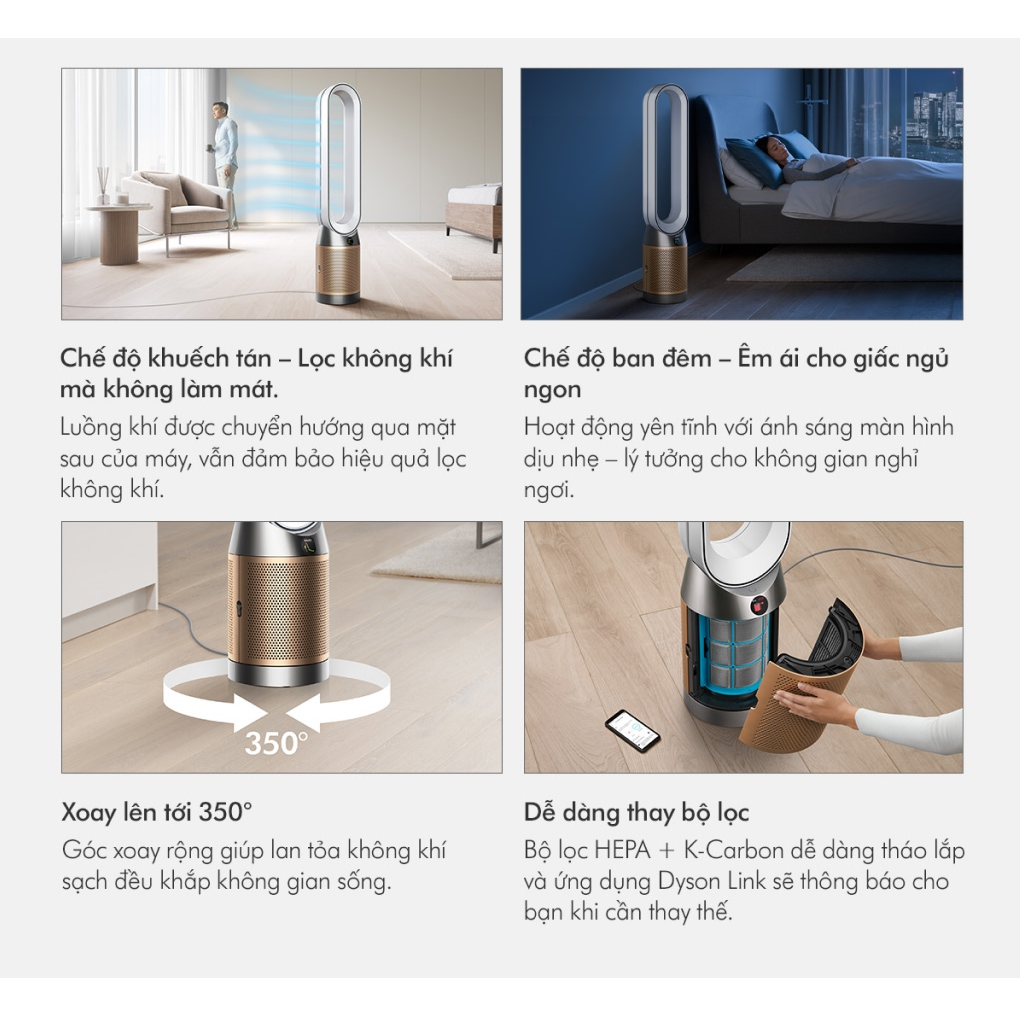 Máy Lọc Không Khí Dyson Purifier Cool PC2 De-NOx TP12 6