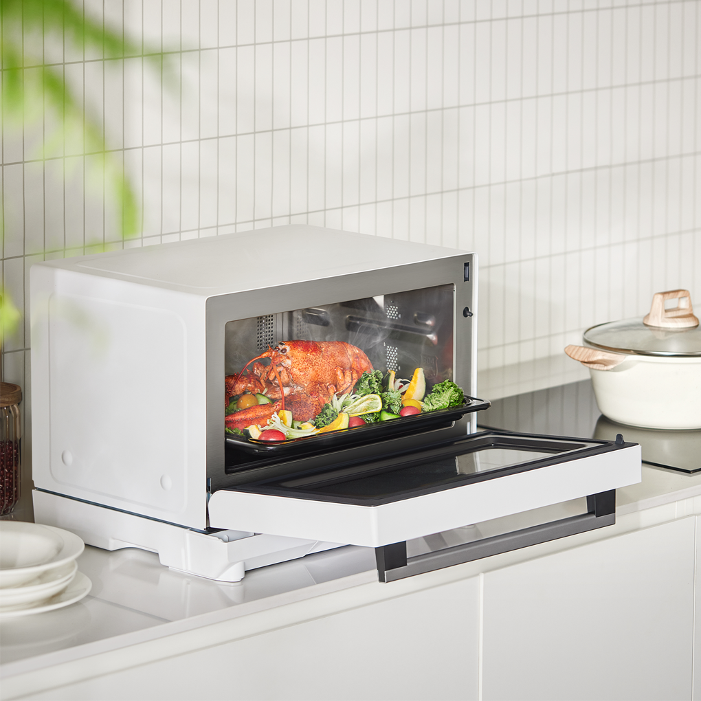 Lò Vi Sóng Kết Hợp Hấp Nướng Toshiba MX2-STR25SC(WH) 25 Lít 8