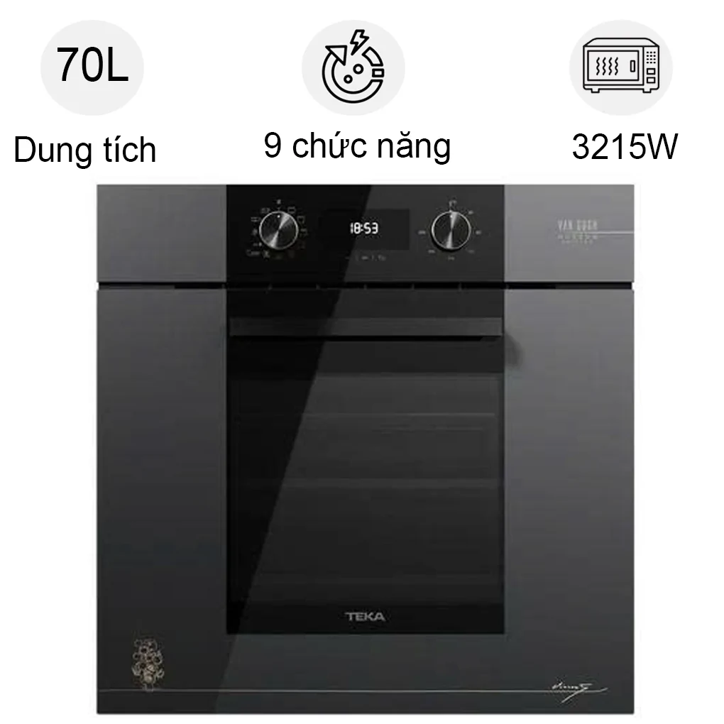 Lò Nướng Kết Hợp Hấp Teka HLB 84 VG 70 Lít - Tây Ban Nha
