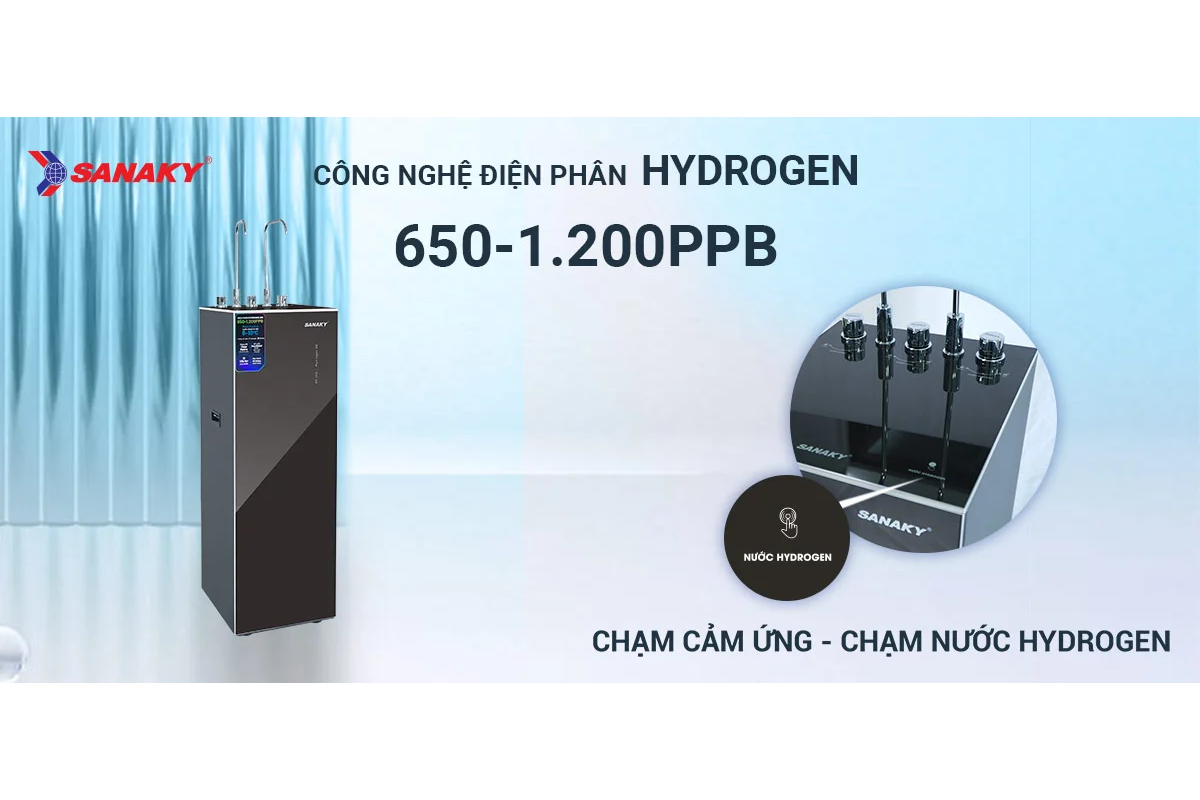 Máy Lọc Nước Ion Kiềm Hydrogen Sanaky 12 Lõi SNK-TV3IK018 9