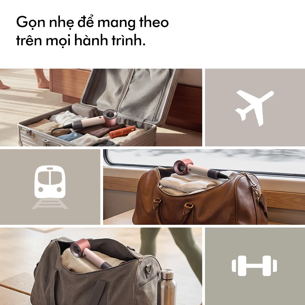 Máy Sấy Tóc Tốc Độ Cao Dyson Supersonic™ Travel HD19 5
