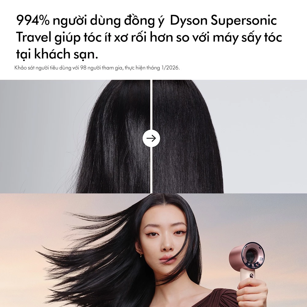 Máy Sấy Tóc Tốc Độ Cao Dyson Supersonic™ Travel HD19 7