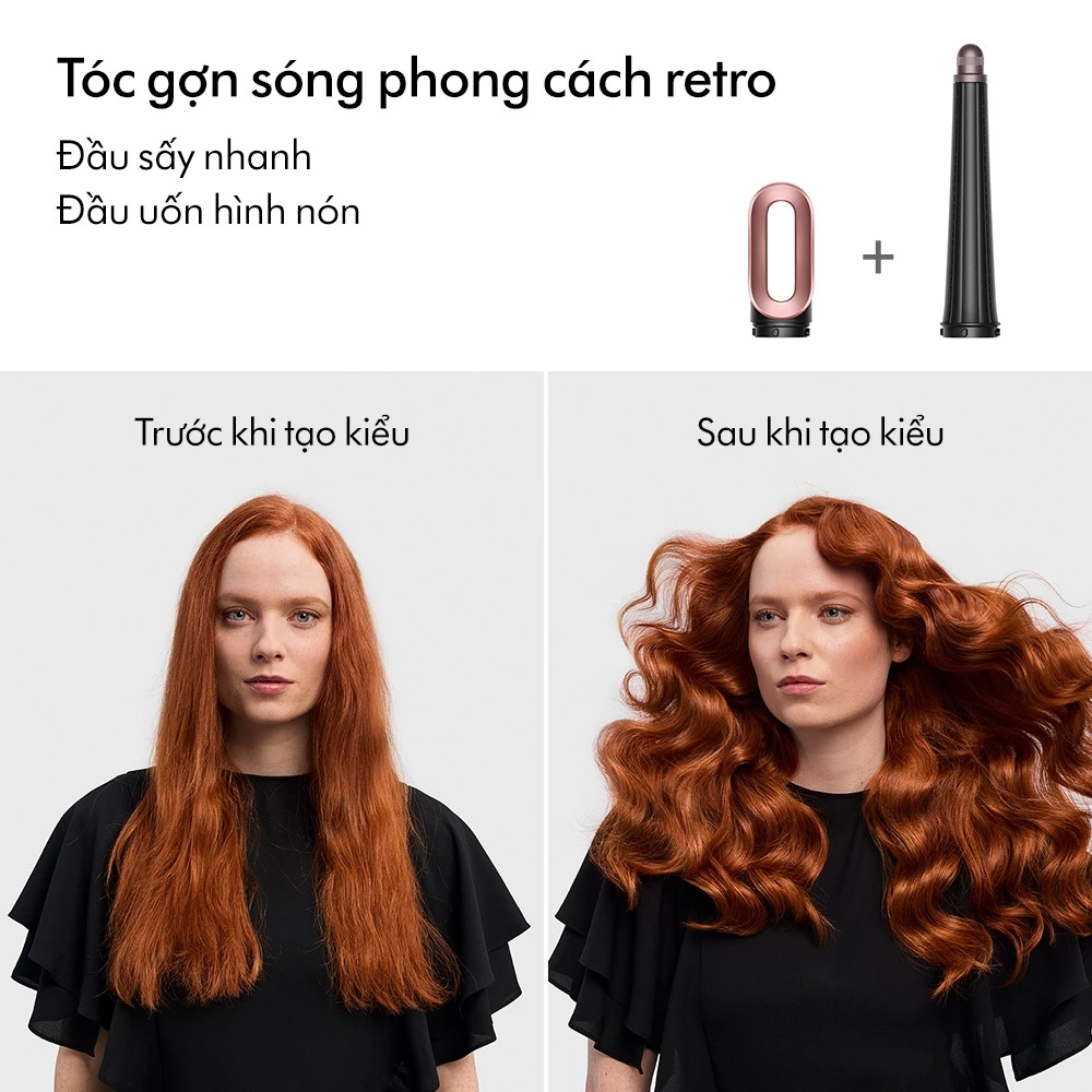 Máy Tạo Kiểu Tóc Thông Minh Dyson Airwrap i.d.™ Straight+Wavy HS08 - Malaysia 9