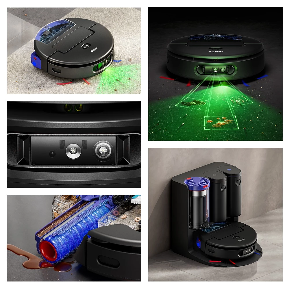 Robot Hút Bụi Lau Nhà Dyson Spot+Scrub™ Ai RB05-A 9