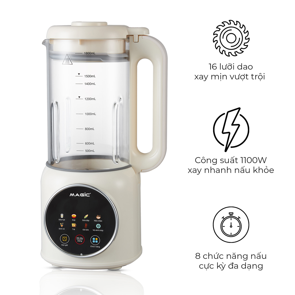 Máy Xay Sữa Hạt Đa Năng Magic A-104 1