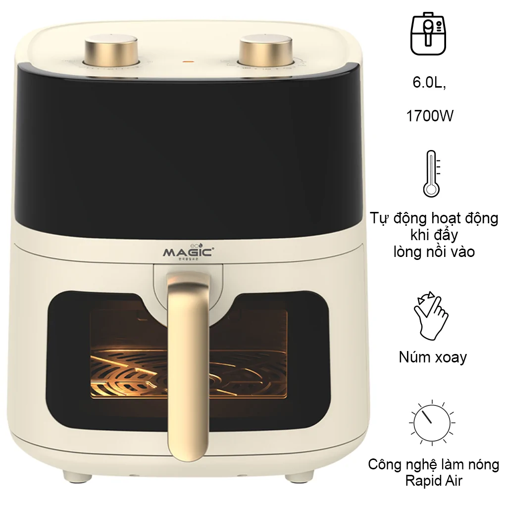 Nồi Chiên Không Dầu Magic AC-161 6 Lít
