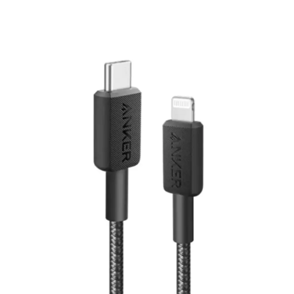 USB-C TO USB-L 1.8m Nylon Đen