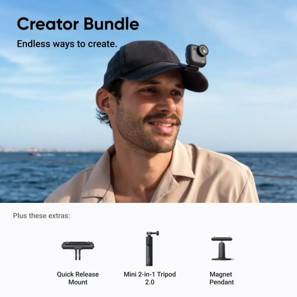 Camera Hành Động Insta360 Go Ultra Creator Bundle chính hãng 3