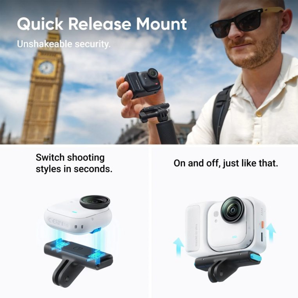 Camera Hành Động Insta360 Go Ultra Creator Bundle chính hãng 6