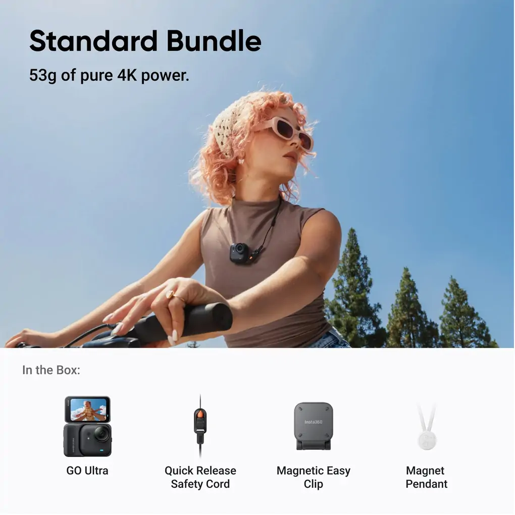 Camera Hành Động Insta360 GO Ultra Standard Bundle 4