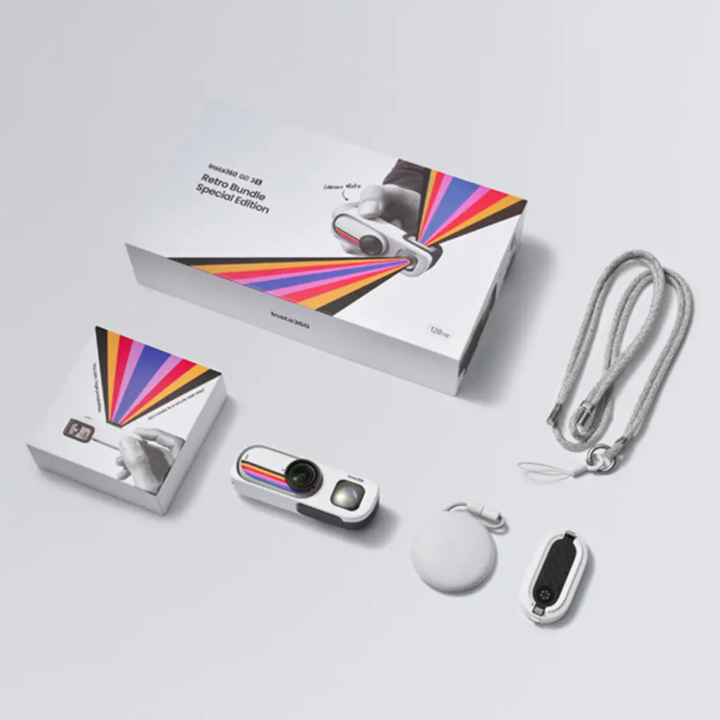Camera Hành Động Insta360 GO 3S Retro Bundle (Special Edition)_128G 2