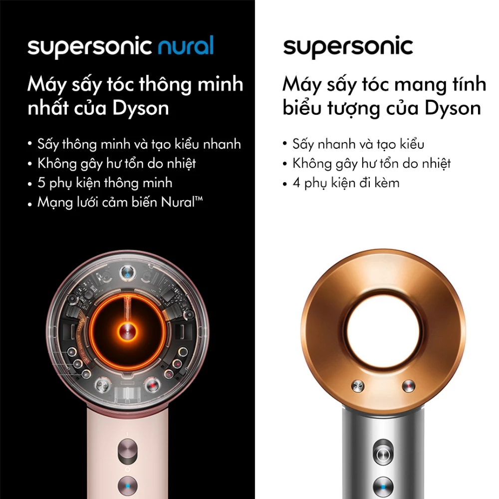 Máy Sấy Tóc Tốc Độ Cao Dyson Supersonic Nural™ HD16 PBuRCo 8