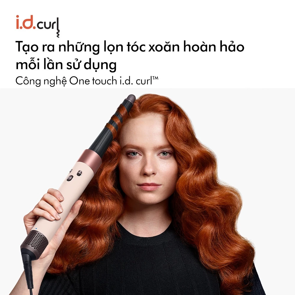 Máy Tạo Kiểu Tóc Thông Minh Dyson Airwrap i.d.™ Straight+Wavy HS08 (Ceramic Pink/Rose Gold) 7