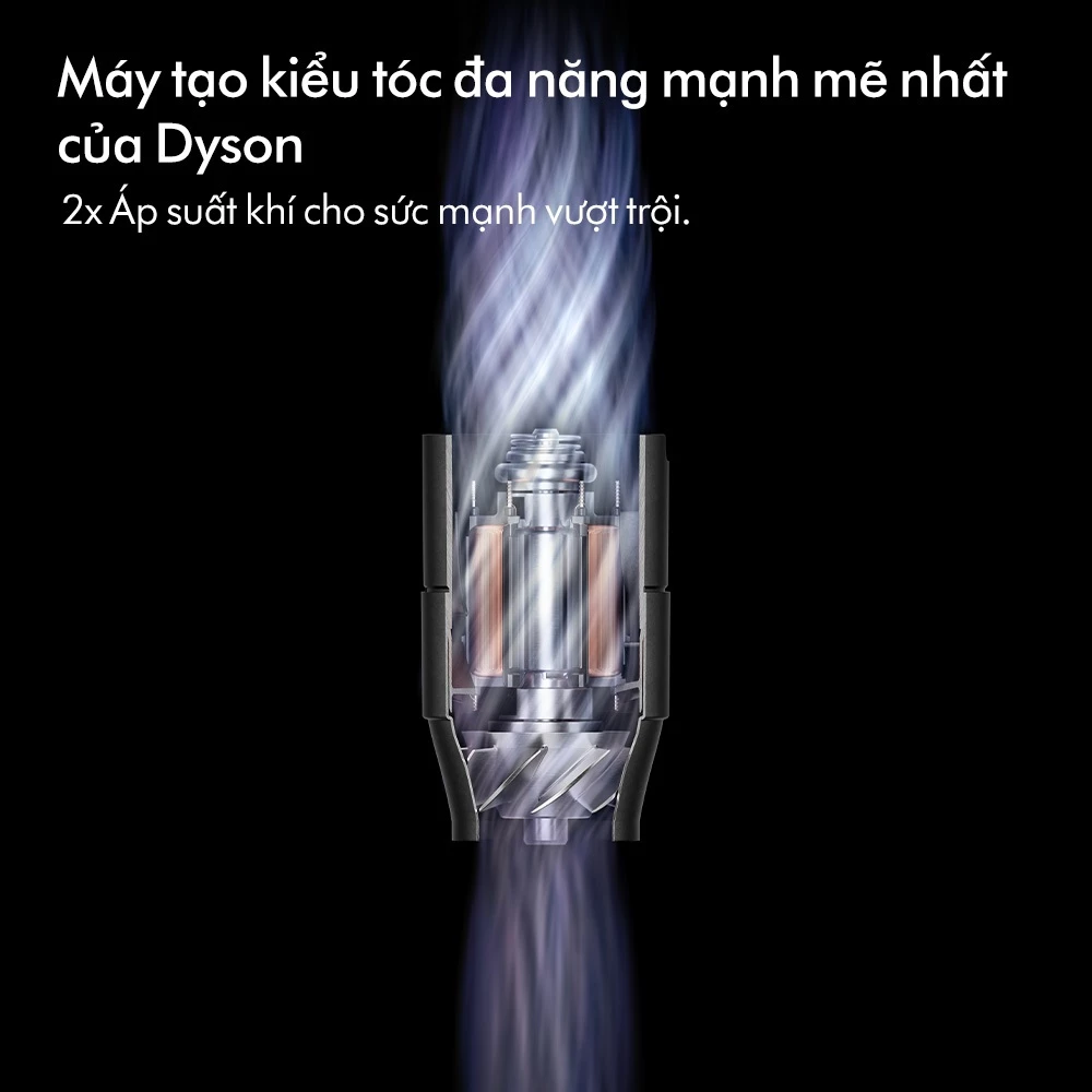 Máy Tạo Kiểu Tóc Đa Năng Thông Minh Dyson Airwrap Co-anda2x™ HS09 Ceramic Apricot 5