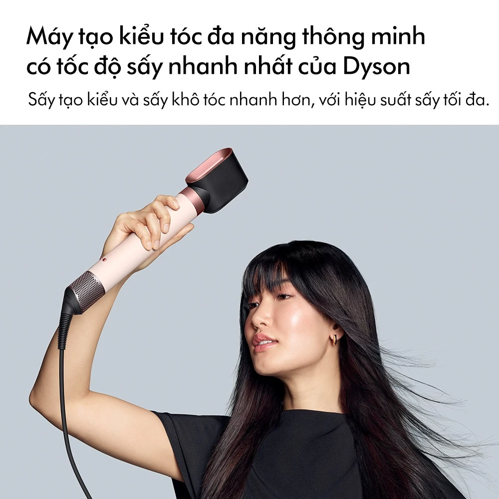 Máy Tạo Kiểu Tóc Đa Năng Thông Minh Dyson Airwrap Co-anda2x™ HS09 Ceramic Apricot 6