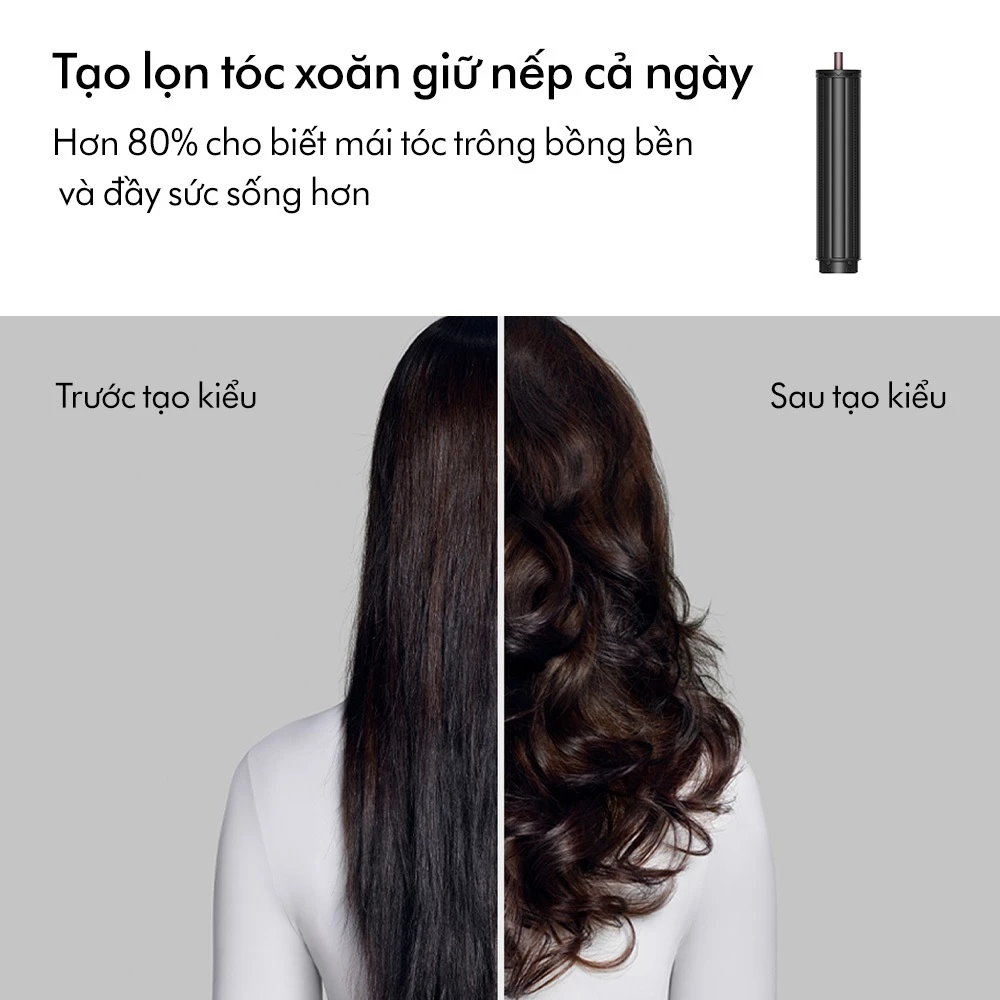 Máy Tạo Kiểu Tóc Đa Năng Thông Minh Dyson Airwrap Co-anda2x™ HS09 Ceramic Apricot 7