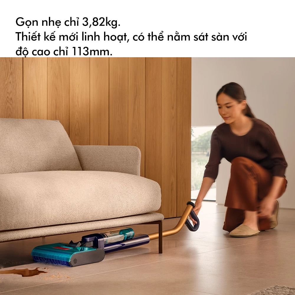 Máy Hút Bụi Lau Nhà Dyson Clean Wash Hygiene WR03-A PBuCo 2