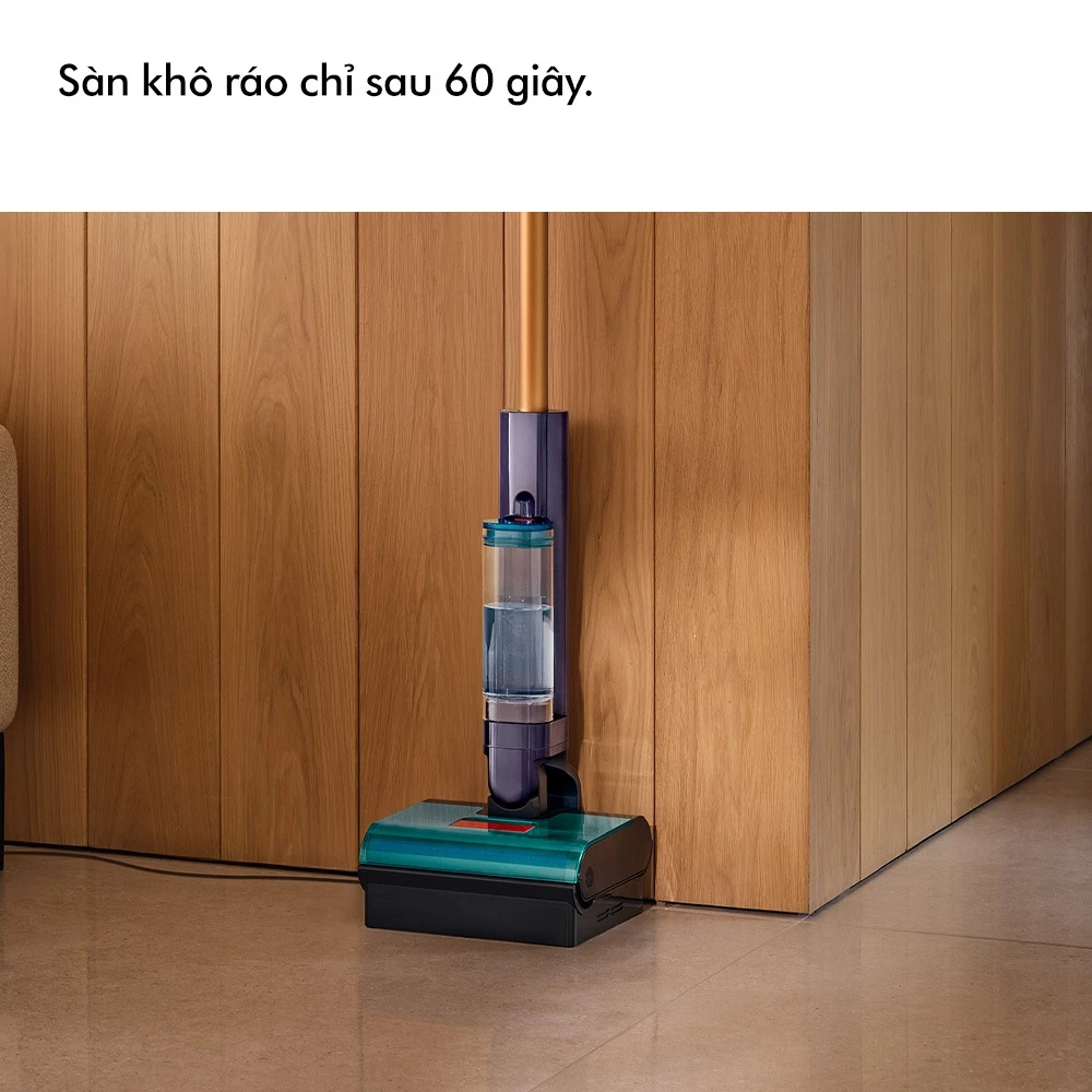 Máy Hút Bụi Lau Nhà Dyson Clean Wash Hygiene WR03-A PBuCo 8