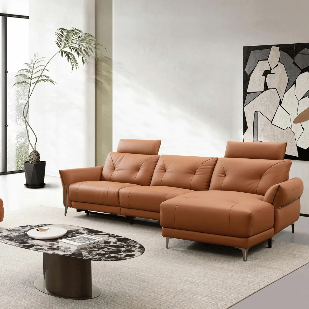 Sofa g&oacute;c L (G&oacute;c tr&aacute;i) Leon G-202W