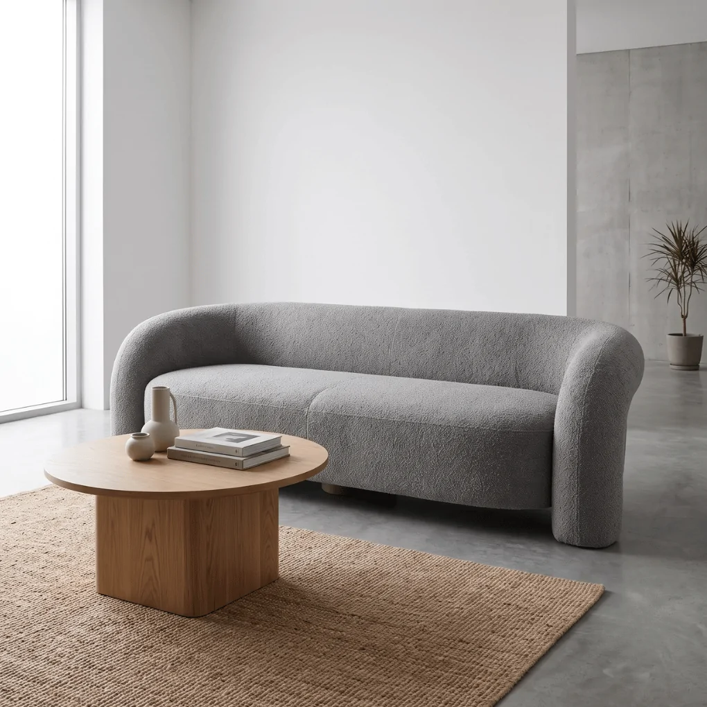 Sofa 3 chỗ Luxury S-020 X&aacute;m